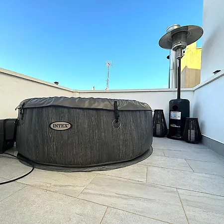 Atico Con Privado Jacuzzi , 1 Min Walk De Playa Santa Pola Apartment Exterior photo